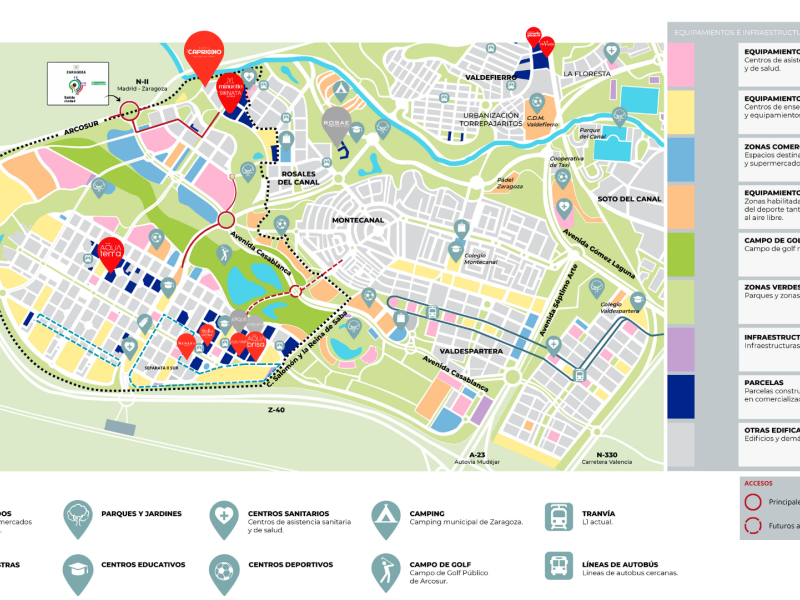 Plano de situación del Edificio Hémera Homes en Arcosur
